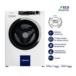 Lavarropas Drean LFDR1012 10 kg y 1200 rpm