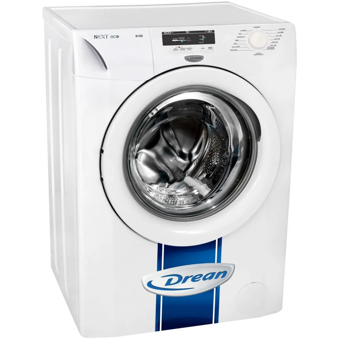 Lavarropa Automático Drean Next 6.08 Eco 6 kg 800 rpm Blanco (CF)