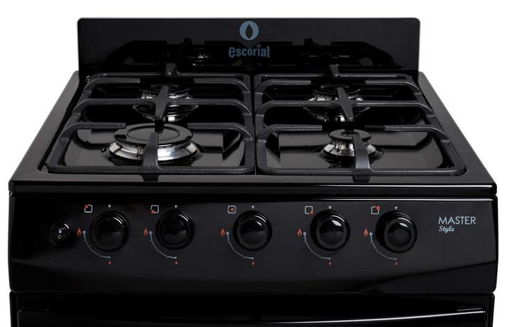 Cocina Escorial Master Style Negra 56 CM - Imagen 3