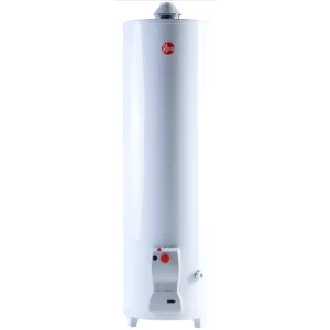 Termotanque a Gas Rheem 150 lts. CS Blanco (Para apoyar)