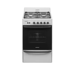 Cocina a Gas Longvie 13331B 56cm Blanca Cajon Parrilla - Imagen 2