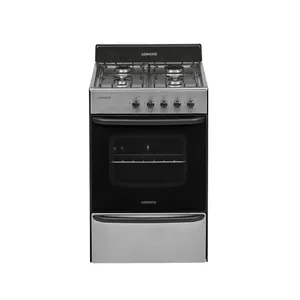 Cocina a Gas Longvie 12231X 56cm Inox Cajon Parrilla - Imagen 3