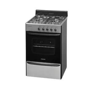 Cocina a Gas Longvie 12231X 56cm Inox Cajon Parrilla - Imagen 4