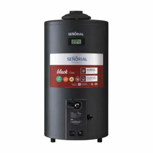 Termotanque a gas Señorial Black 75 lts. CS/CI (Para apoyar o colgar)
