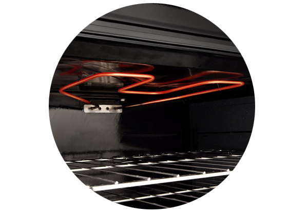 Horno a Gas Empotrable Longvie H1900xf 68.5Lts 1800W Inox - Imagen 2