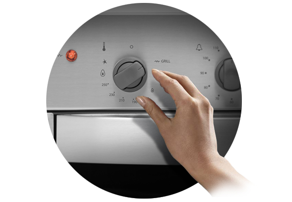 Horno a Gas Empotrable Longvie H1900xf 68.5Lts 1800W Inox - Imagen 3