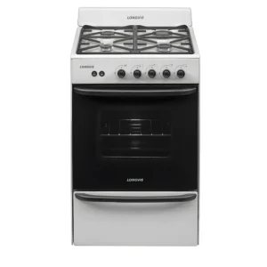 Cocina Longvie 13331BF 56 cm Blanca Bigas (Luz, Encendido y Reja de Fundición)