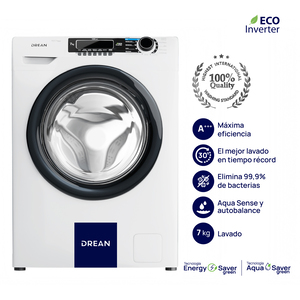 Lavarropas Drean LFDR0710 7kg y 1000 rpm