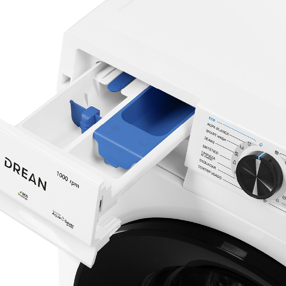 Lavarropas Automatico Drean LFDR0710SBO 7Kg 1000Rpm INVERTER - Imagen 4