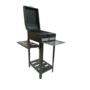 Parrilla Eléctrica Ponderosa Energy Grill Con Carro