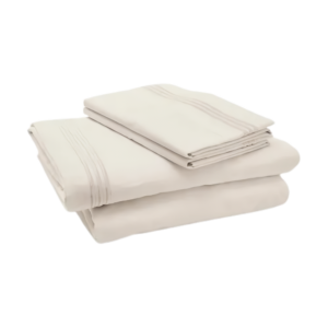 Juego de sábanas Fullblanc Platinium 1 plaza 1/2 600 hilos