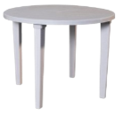 Mesa de Plastico Mascardi 90 cm
