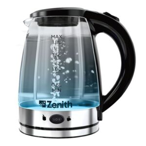Pava Electrica Zenith Jarra de Vidrio 1.8Lts