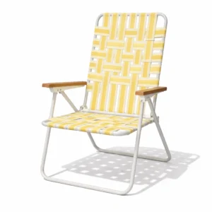 Reposera Trenzada de Caño Trenzada 5 Posiciones