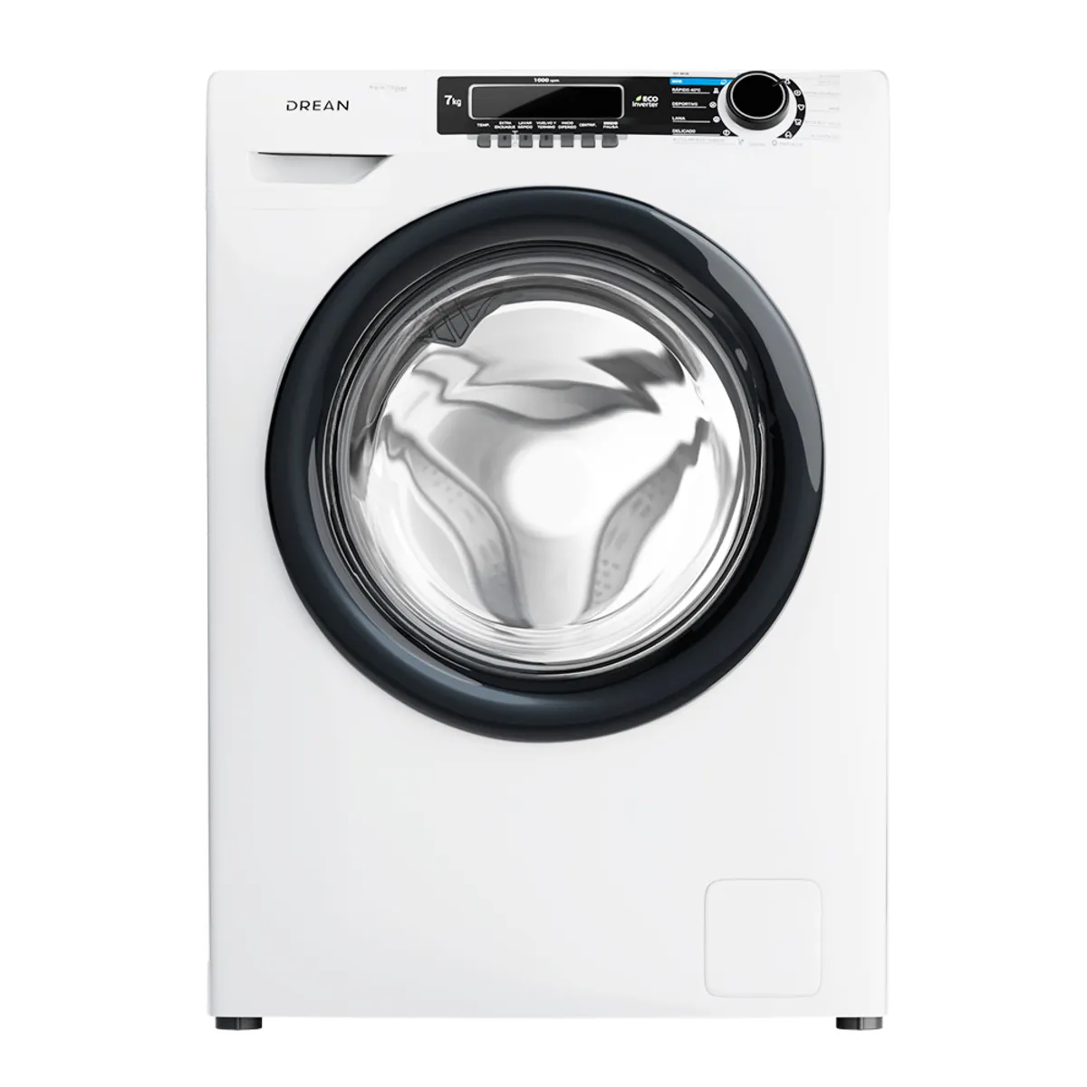Lavarropa Automático Drean 7 kg 1000 rpm Blanco INVERTER (CF)