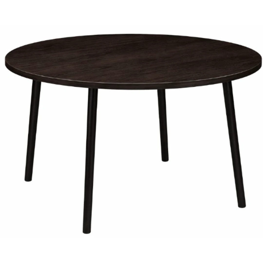 Mesa Silcar Madera Redonda (110 cm, Melamina)